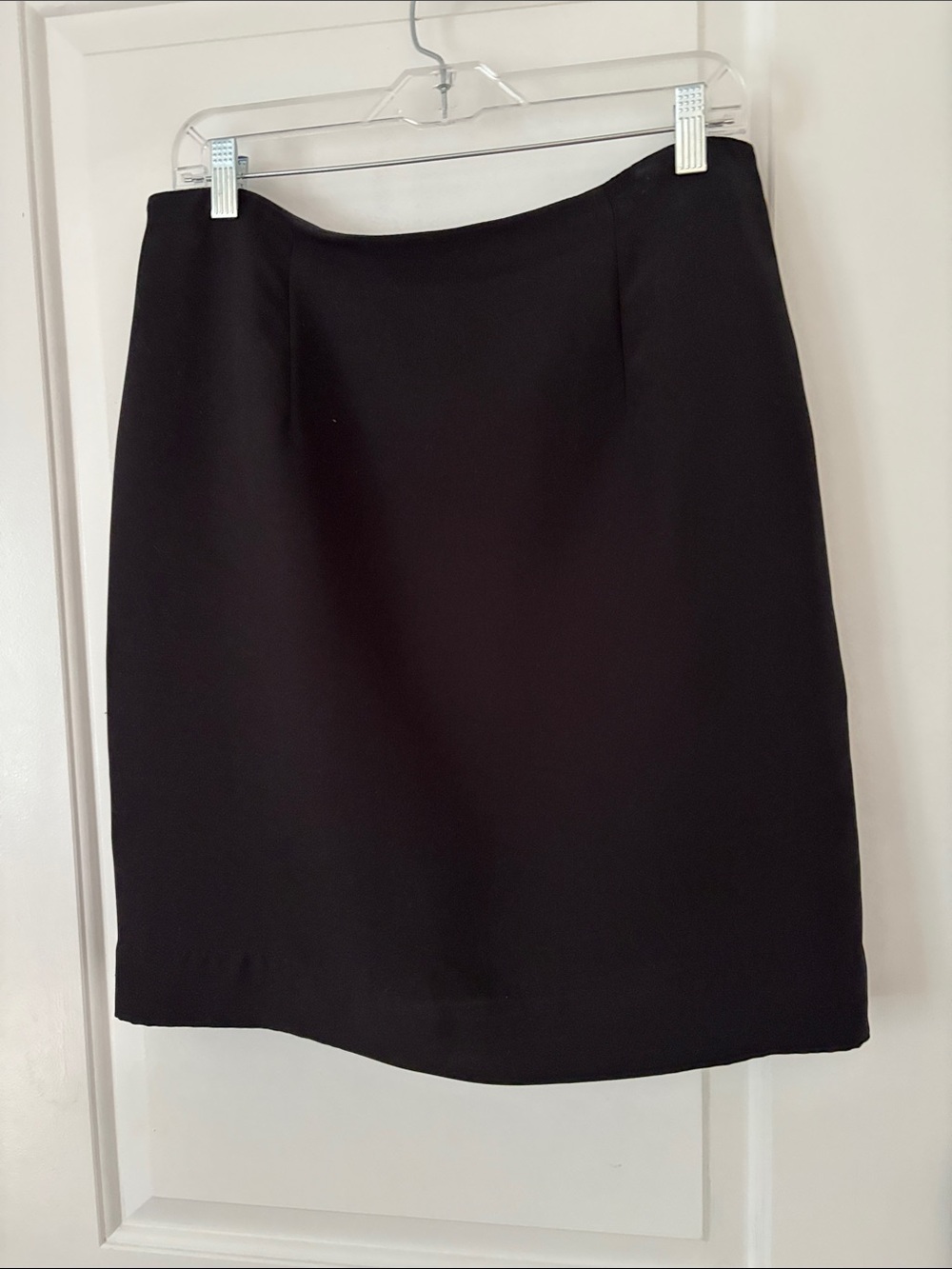 Worthington Black Pencil Skirt with Clean Waistline